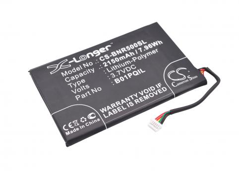 Battery book electronique barnes noble bnrv500