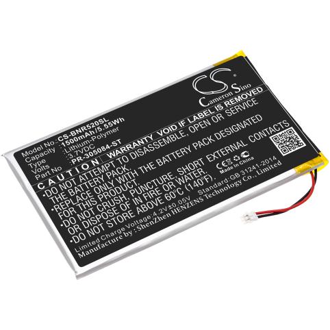 Battery  barnes noble pr-305084-st bnrv520