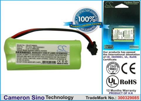 Battery  uniden bt1002 dect 1060