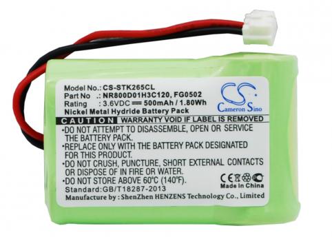 Nr800d01h3c120 amarys 265 battery cordless phone france telecom