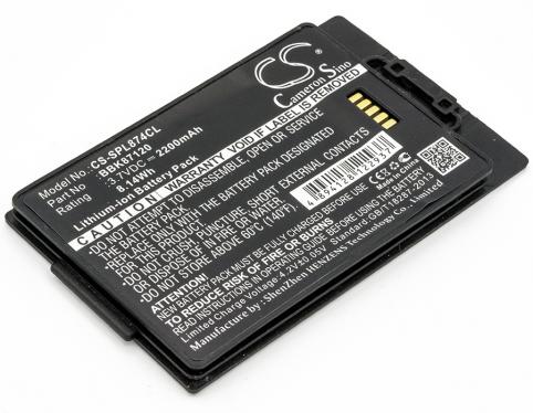 Battery  spectralink haute capacitée bbk87120 8742