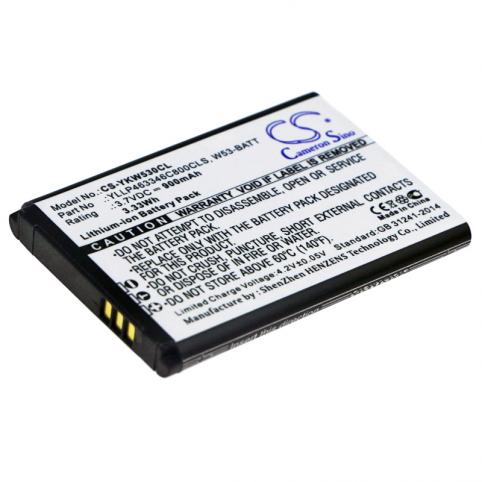 Battery mobile without fil yealink w53h