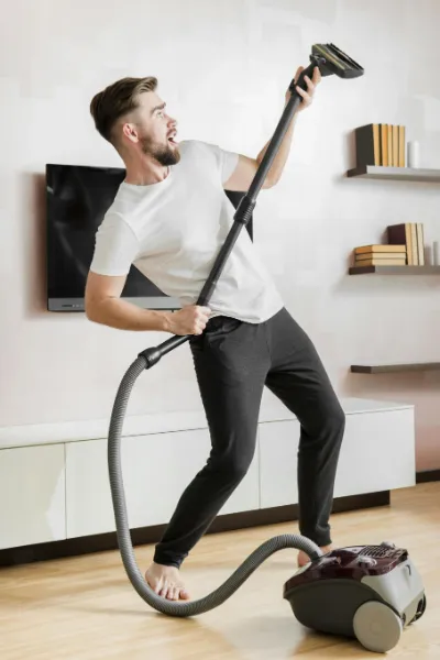 Battery vacuum cleaner
